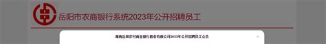 岳阳农商银行：开展2021年中层管理岗位副职竞聘-湖南省农村信用社联合社