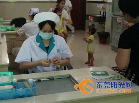 塘厦：手足口疫苗开始接种 半月后迎接种高峰_东莞阳光网