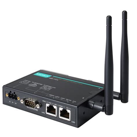 摩莎AWK-1137C-EU工业无线AP路由器支持IEEE 802.11a/b/g/n client
