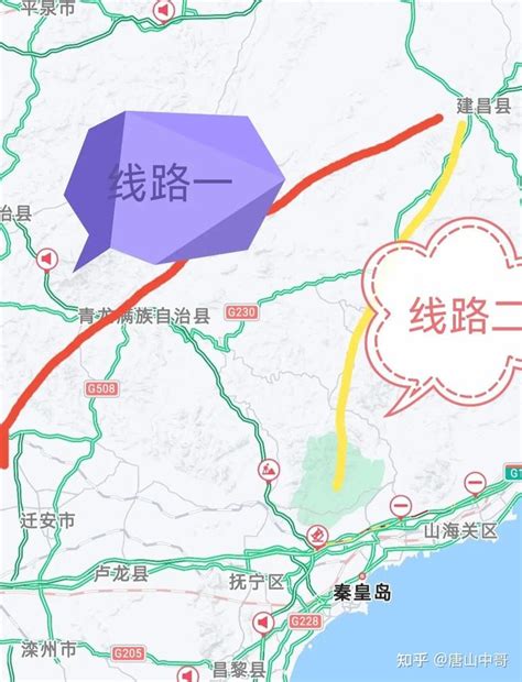 唐山去东北方向又规划了一条高速公路，来看看大致线路 - 知乎