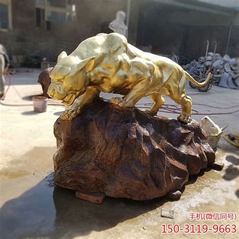猎豹豹子铜雕塑_园林景观装饰动物摆件_厂家图片价格-玉海雕塑