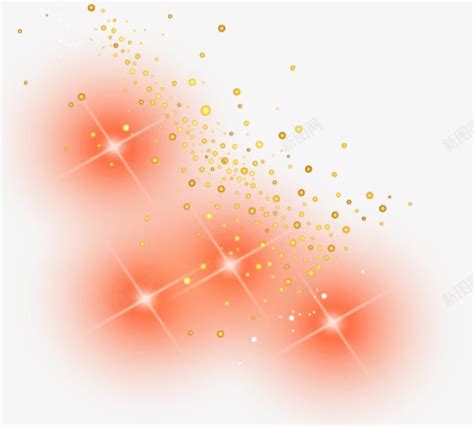 闪闪发光的金色星尘元素素材下载-正版素材401340206-摄图网