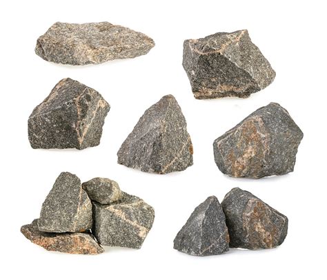岩石,石头,白色背景,花岗岩,分离着色,巨石,石材,合成图像,褐色,水平画幅,摄影素材,汇图网www.huitu.com