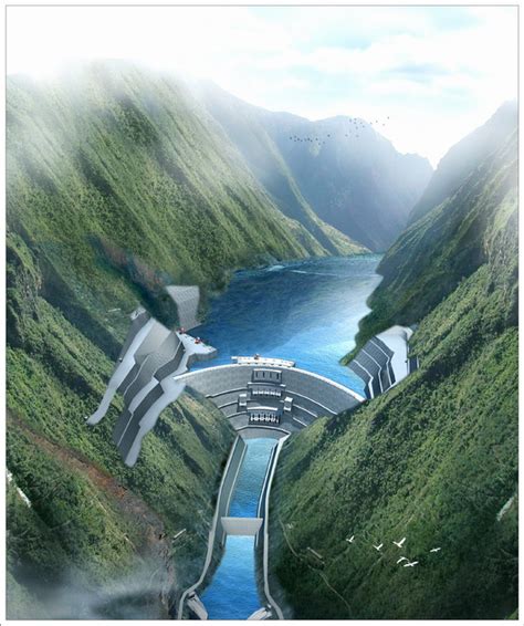 全球十大大坝高度排名，中国水电站占榜单一半，第二建成于1980年_排行榜123网