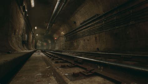 恐怖地铁Terror subway|空间|景观设计|设计师YESON - 原创作品 - 站酷 (ZCOOL)