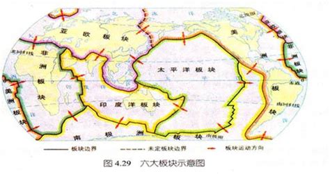 世界大陆板块图,中国七大板块分布图,世界大陆板块图高清(第4页)_大山谷图库