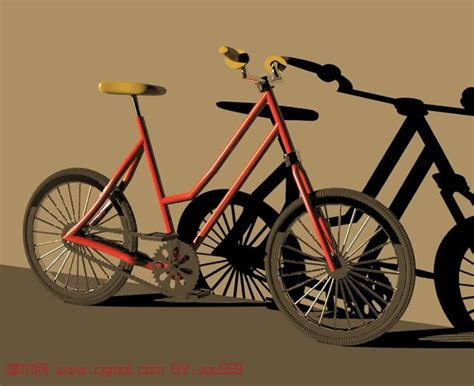 超简单学画自行车的画法步骤-广州名动漫