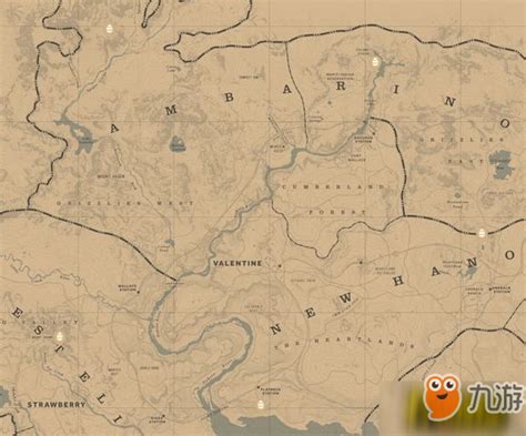 《荒野大镖客2》彩蛋地图坐标汇总介绍 在哪里有彩蛋_九游手机游戏