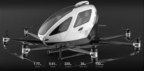 亿航CES全球首发自动驾驶载人飞行器“亿航184”|亿航|CES_凤凰科技