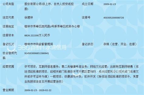 桂林力港网络科技股份有限公司_360百科
