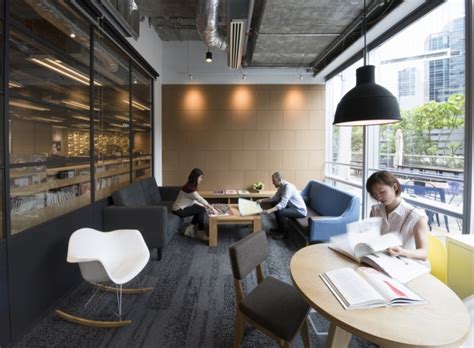 香港Leo Burnett公司办公室-办公空间装修案例-筑龙室内设计论坛