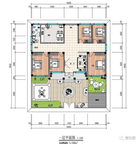 接地气的农村一层别墅设计图纸，是多少人的心之所向。_图纸头条_鲁班设计图纸官网