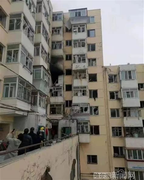 哈尔滨一住宅发生爆炸，8岁女孩从3楼坠伤_澎湃号·政务_澎湃新闻-The Paper