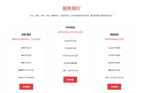 产品列表-模板定制/仿站服务-NiuDuan网-牛端-互联网+一站式企业服务