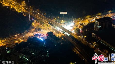 江苏无锡一高架桥发生垮塌 航拍事故现场-新闻中心-温州网