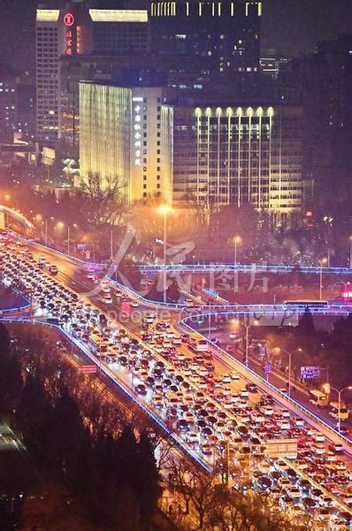 北京：车水马龙-人民图片网