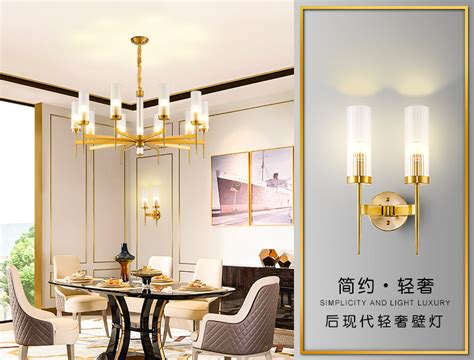 新款 美式轻奢大气客厅全铜吊灯现代简约餐厅卧室家用水晶灯具-美间设计