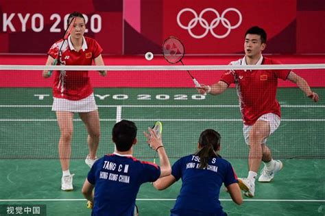 羽毛球混双中国“黄鸭”组合逆转日本选手闯入决赛