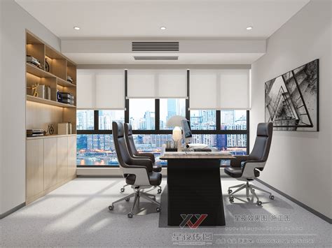 现代工装办公室|空间|室内设计|任小洁 - 原创作品 - 站酷 (ZCOOL)