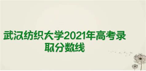 武汉纺织大学录取分数线2024年是多少分(附各省录取最低分)_4221学习网