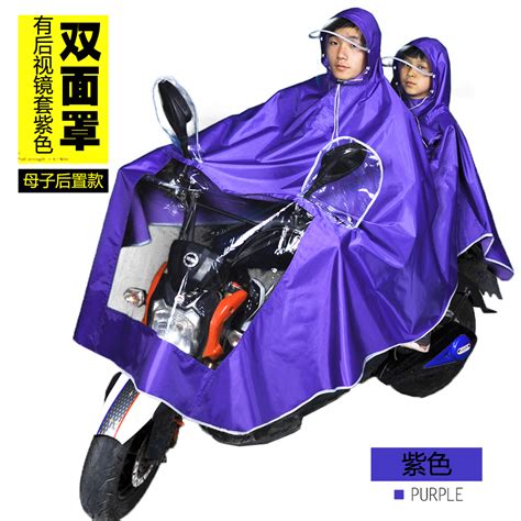 电动车雨披摩托车骑行防暴雨电瓶车加大单人双人男女成人批发雨衣-阿里巴巴