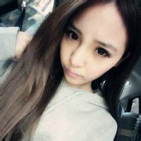 非主流中分女生头像