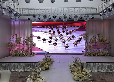 舞台婚庆LED全彩显示屏_深圳市宏视光彩科技有限公司