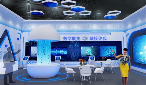 2018广东国际“互联网+”博览会中国移动展台设计装修