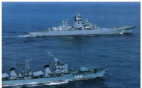 又见133号驱逐舰与苏联巡洋舰同框，三十年河东，三十年河西|伏龙芝|苏联|巡洋舰_新浪新闻