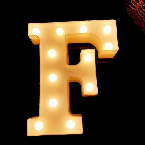 26个英文字母灯LED塑料数字造型灯寝室房间求婚表白生日创意挂灯 ...