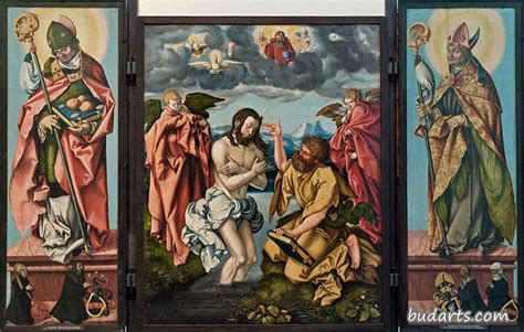 施洗者圣约翰的有翼祭坛画 - 汉斯·巴尔登 - 画园网