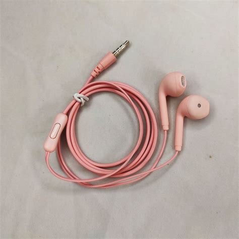 跨境热款U88马卡龙色有线手机耳机批发入耳式 U19音乐学生耳机3.5-阿里巴巴