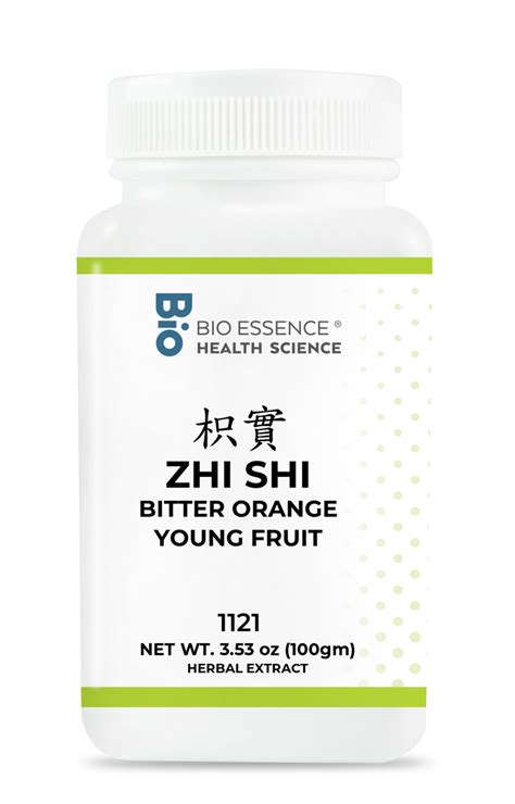 Zhi Shi - 枳實 - Bitter Orange Young Frut-Bio Essence Health Science