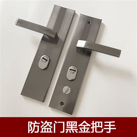 防盗门锁木门家用通用型大门锁具老式不锈钢把手套装入户门机械锁-阿里巴巴