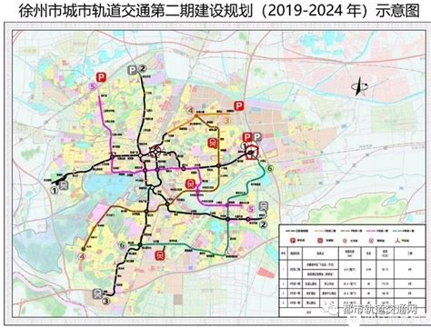 徐州6条地铁线路规划图（最新）- 本地宝