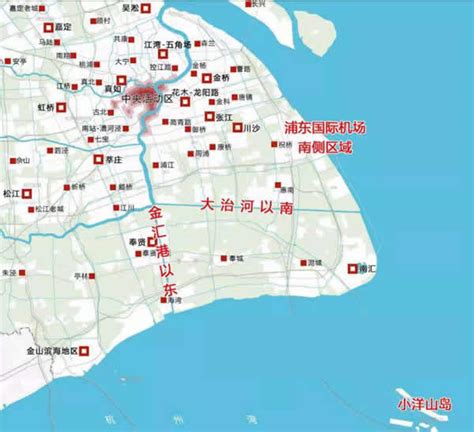 上海临港自贸区新片区地图 附划定范围- 上海本地宝