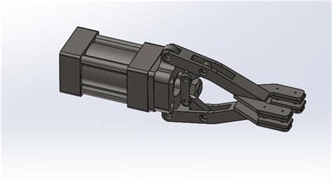 小开合机械抓手3D模型下载_三维模型_SolidWorks模型 - 制造云 | 产品模型