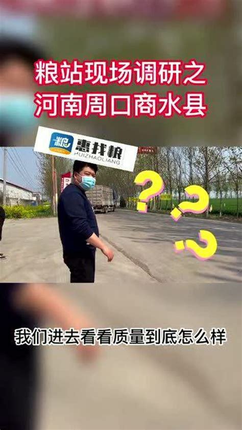 惠找粮粮站调研之河南周口商水县_腾讯视频