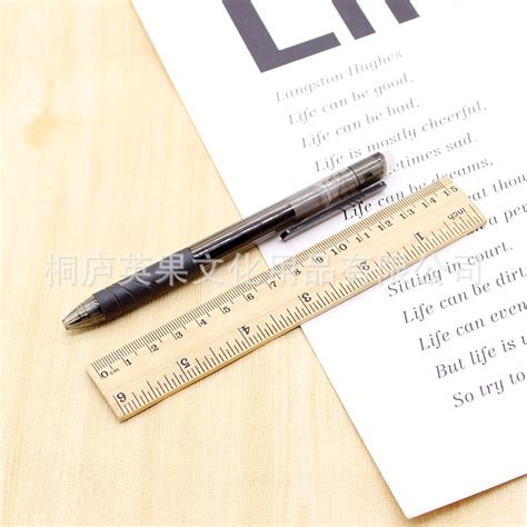 永浩笔业蓝黑色0.5mm弹簧头扭动中性笔 医生用处方签字笔LOGO定制-阿里巴巴