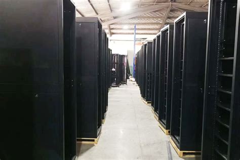 42U机柜-2米标准42U网络服务器机柜尺寸参数-精致森蓝机柜