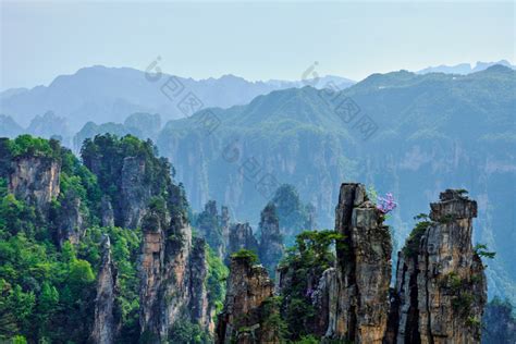 张家界山景|山景|张家界_新浪新闻