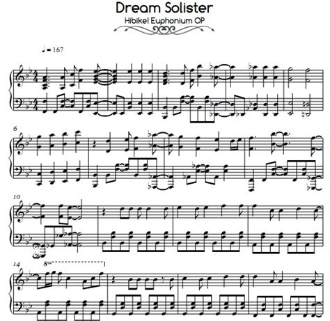 吹响!上低音号Dream Solister钢琴谱 - 雅筑清新乐谱