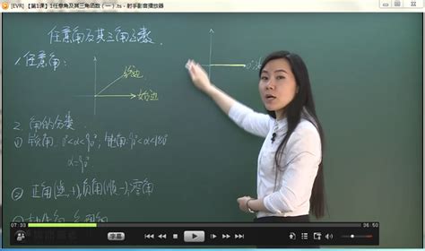 人教版高中数学必修4教学视频_视频教程网
