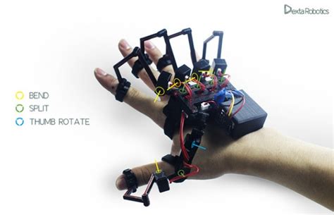 联通虚拟与现实的手部动作捕捉器Dexmo登陆kickstarter，支持力反馈成为亮点-36氪
