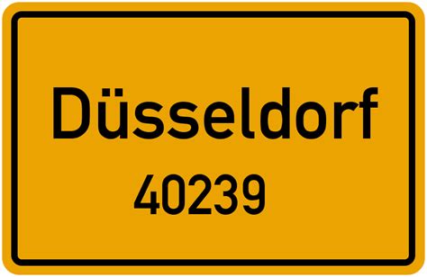 40239 Düsseldorf Straßenverzeichnis: Alle Straßen in 40239