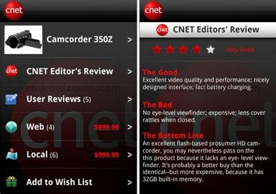 CNET News Android App Review - Android App Reviews - Android Apps
