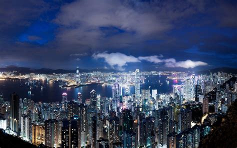 【香港维多利亚港夜景摄影图片】香港星光大道风光摄影_太平洋电脑网摄影部落