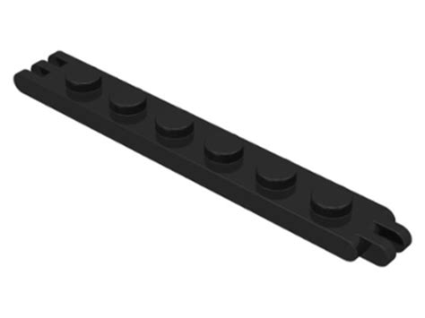 LEGO® Alkatrészek (Pick a Brick) 450411 - Fekete 1x6 Elem Elől 3 Hátul ...