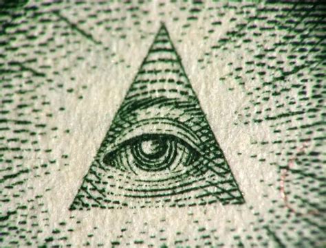 第三眼,美国一美元钞票,水平画幅,绿色,无人,石头,金字塔,阳光光束,彩色图片,眼球摄影素材,汇图网www.huitu.com