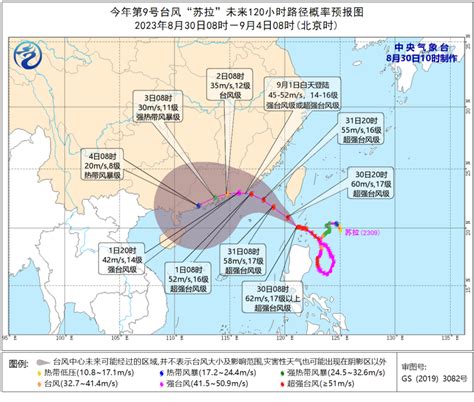 2023广东台风最新消息：9号台风“苏拉”登陆地点+路径轨迹-闽南网